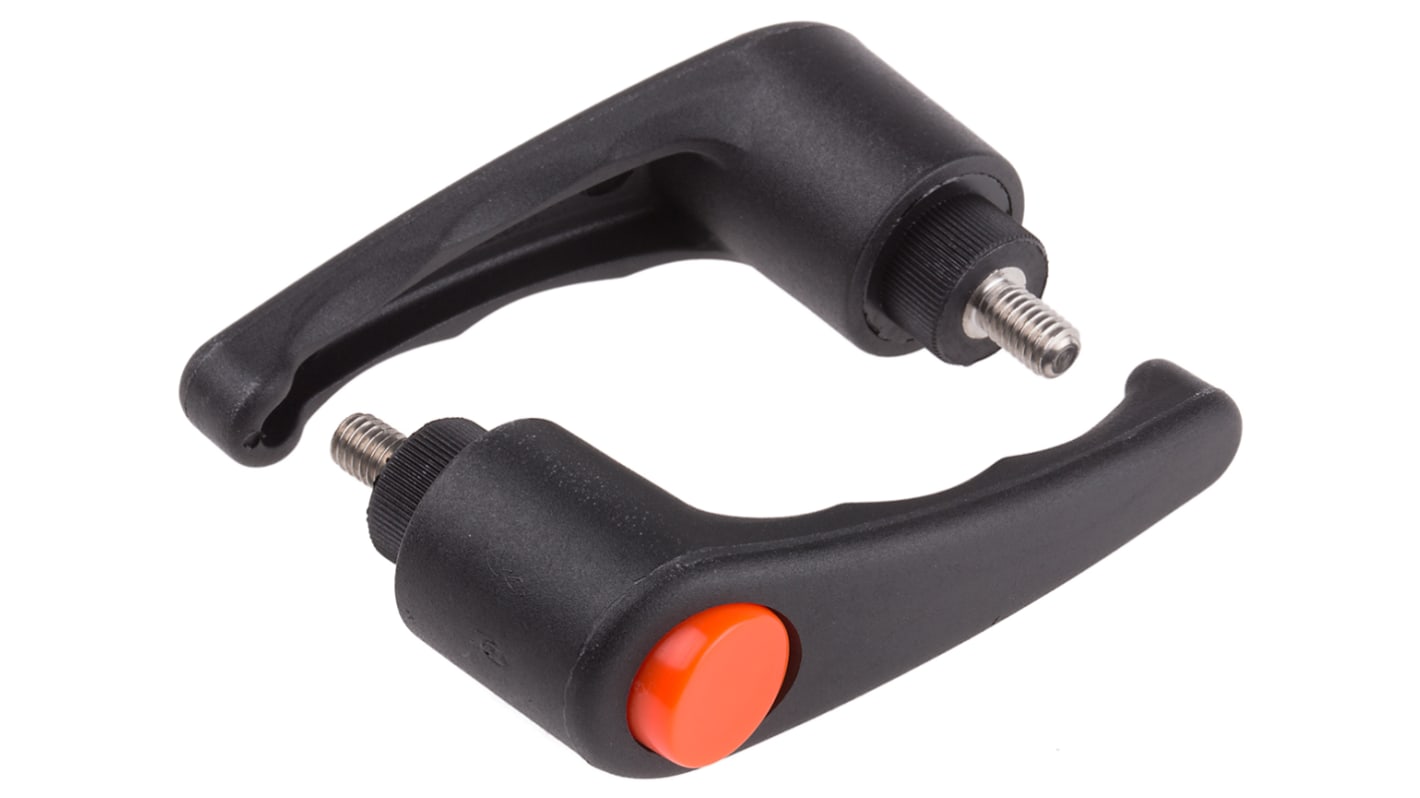 RS PRO Clamping Lever, M6 x 10mm