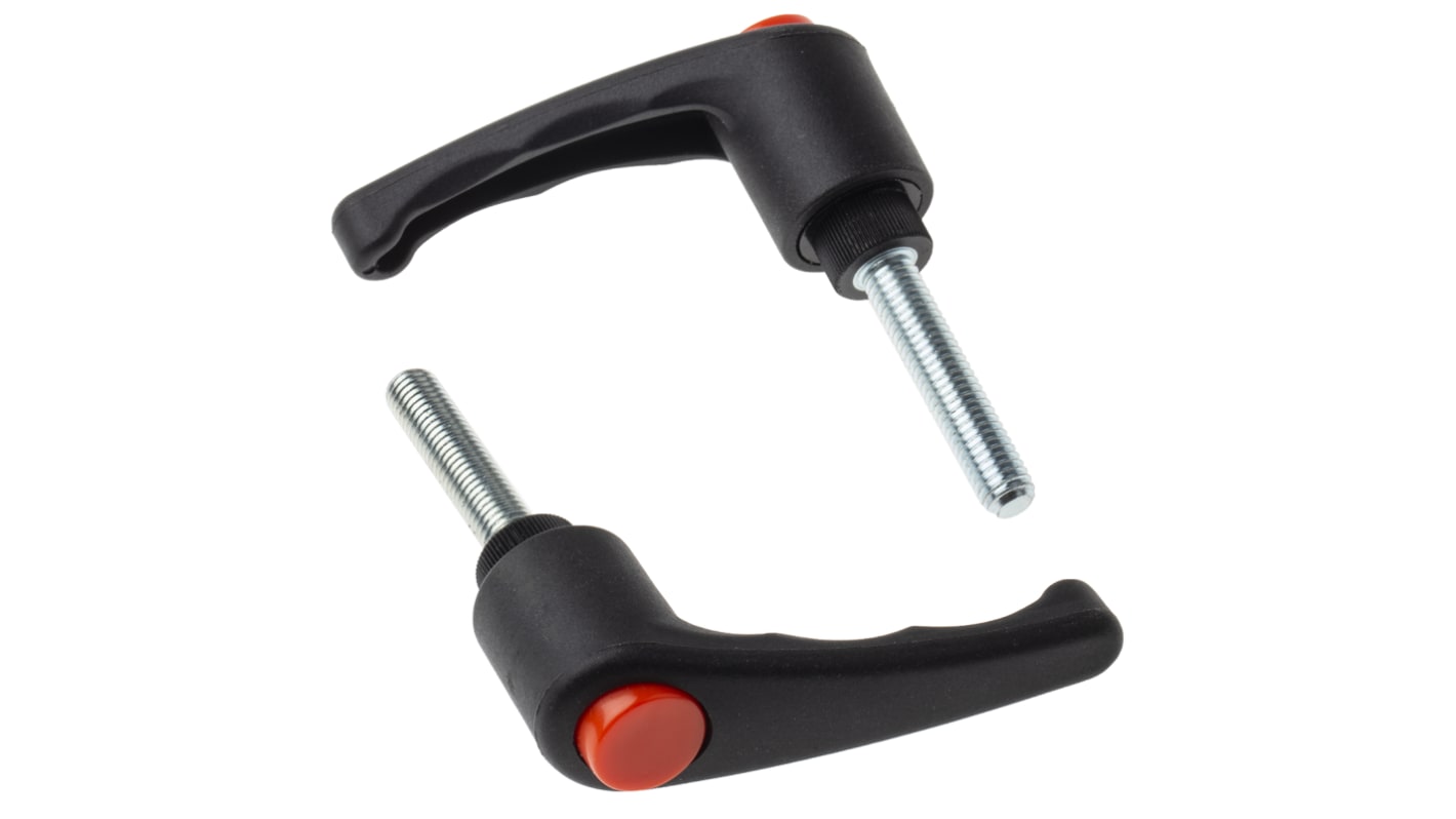 RS PRO Clamping Lever, M8 x 40mm