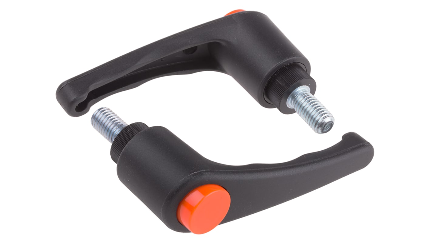 RS PRO Clamping Lever, M10 x 20mm