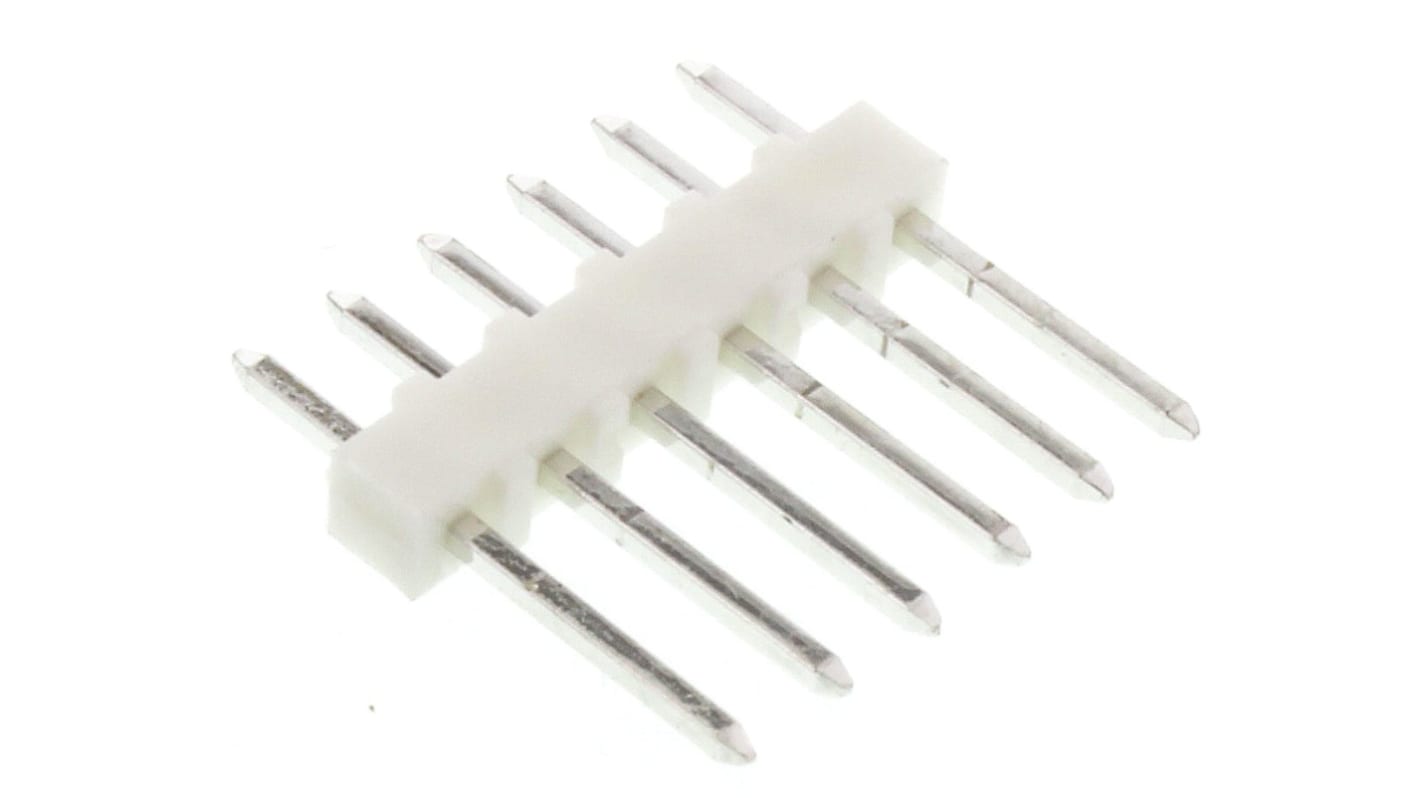Connettore maschio Molex, 6 vie, 1 fila, passo 2.54mm