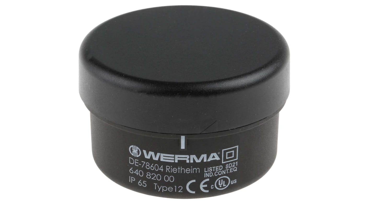 Werma 640 Series Terminal unit, 24 V dc, 230 V ac, IP65
