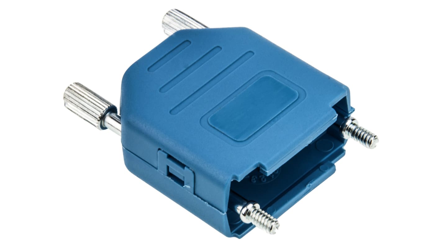 MH Connectors 9针D-Sub外壳, PA壳体, 直向, E尺寸, 蓝色, MHDPPK-SLIM系列