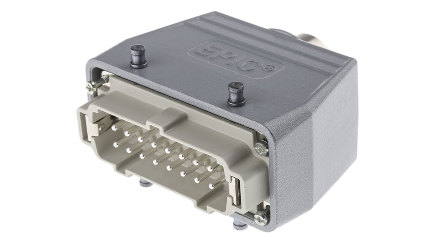 EPIC Plug Kit, 16 Way, 16A, Male, H-BE, 600 V