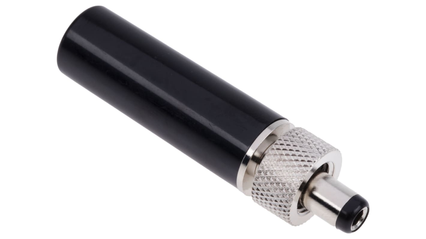 Connettore di alimentazione c.c. RS PRO, 12,0 V, 5.0A, Ø int. 2.5mm, Ø est. 5.5mm, Montaggio su cavo
