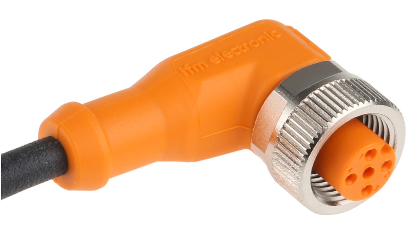Cavo sensore/attuatore ifm electronic 4 cond. M12 Femmina / Senza terminazione, L. 10m