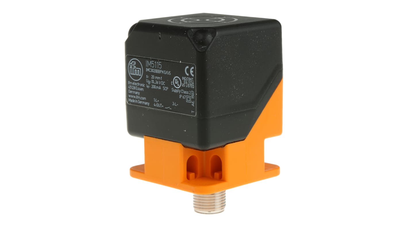 Rs-Online Sensore di prossimità a parallelepipedo ifm electronic rilevamento 20 mm 10 → 36 V c.c