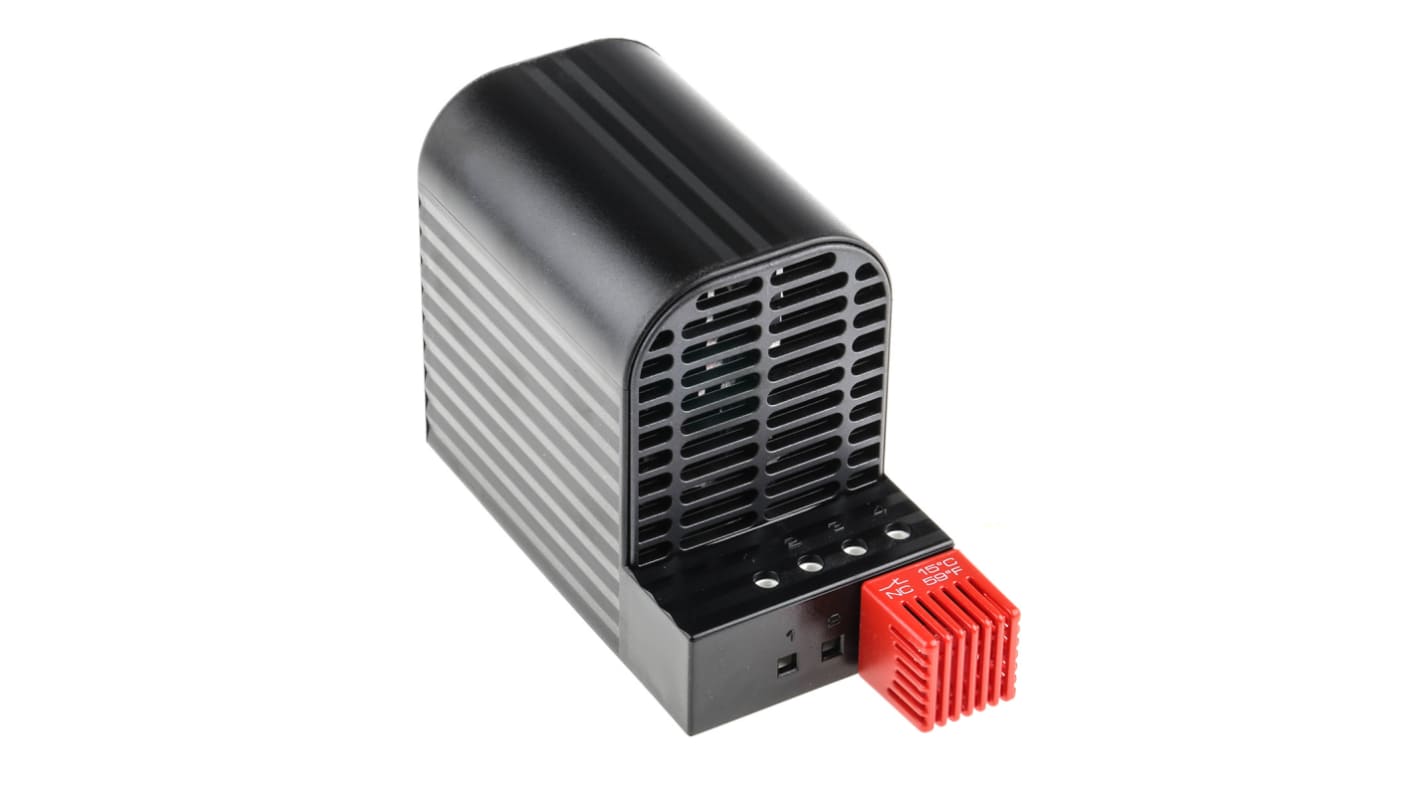 STEGO 机柜加热器, 100W, 120 → 240V 交流电源, 100W输入, 85°C表面