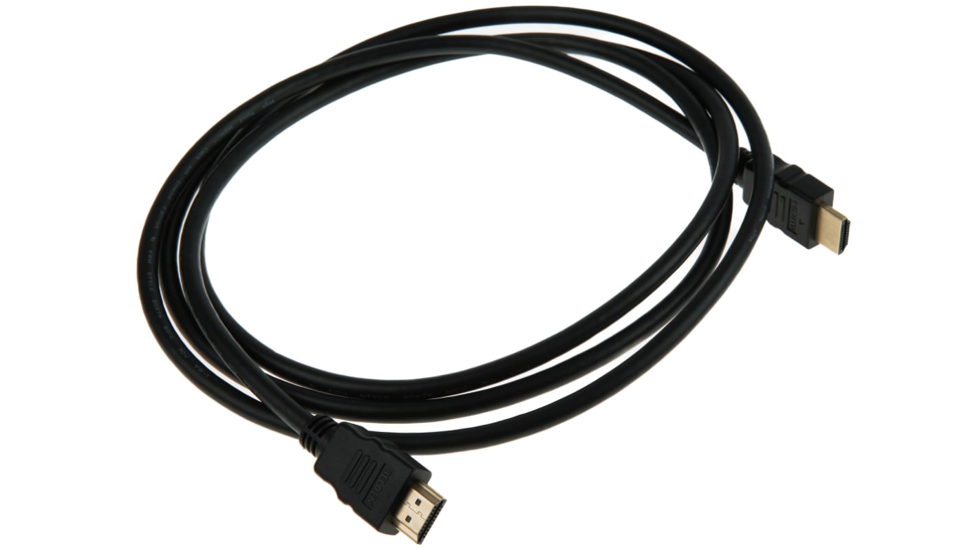 Cable HDMI Negro Belden, con. A: HDMI Macho, con. B: HDMI Macho, long. 2m