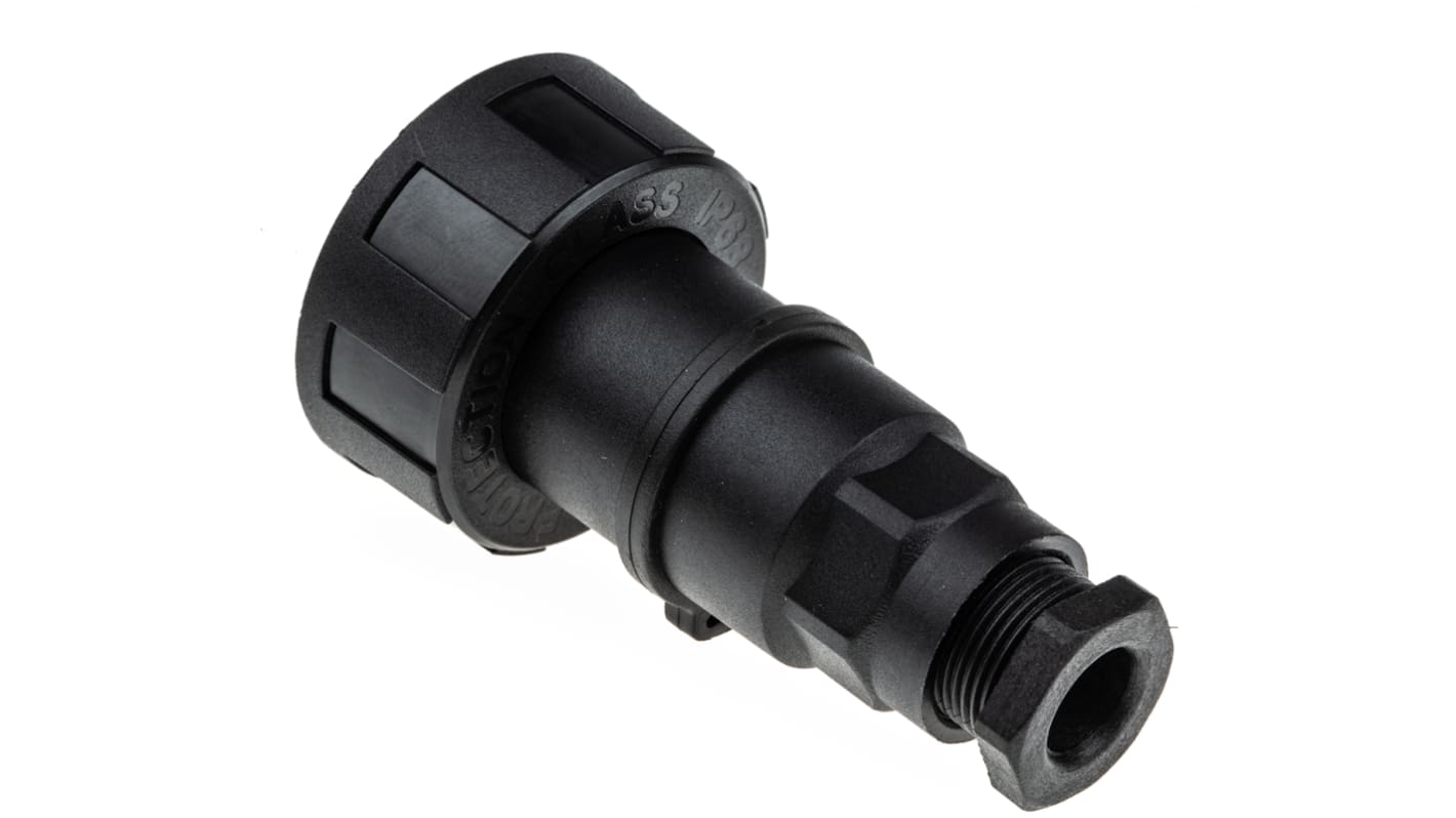 Connettore circolare Bulgin, femmina, serie Standard Buccaneer, Standard, 6 poli, Montaggio su cavo