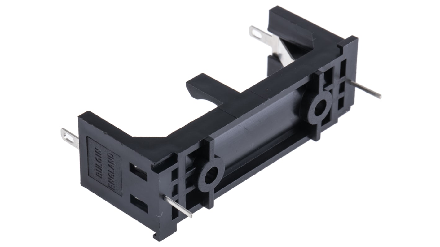 Portapilas para 1 pila AA, montaje PCB