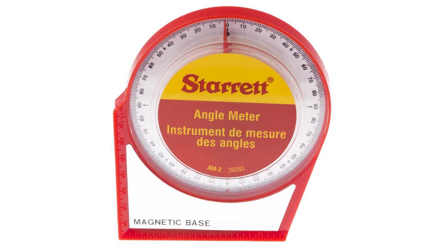 LS Starrett 90° Imperial Protractor