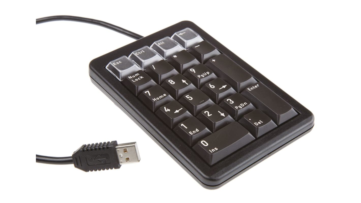 Cherry Black Wired USB Numeric Keypad