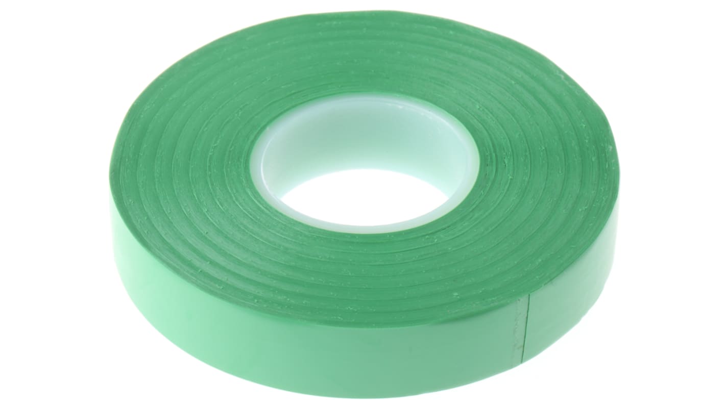 Advance Tapes AT7 PVC Isolierband Grün, Stärke 0.13mm x 12mm x 20m, -5°C bis +70°C