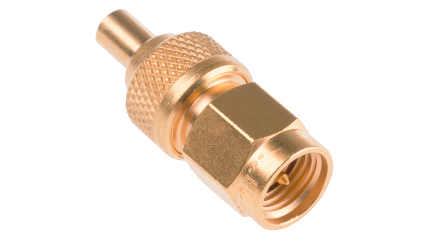 Adattatore RF Huber+Suhner, da SMA Maschio a MMCX Femmina, 50Ω