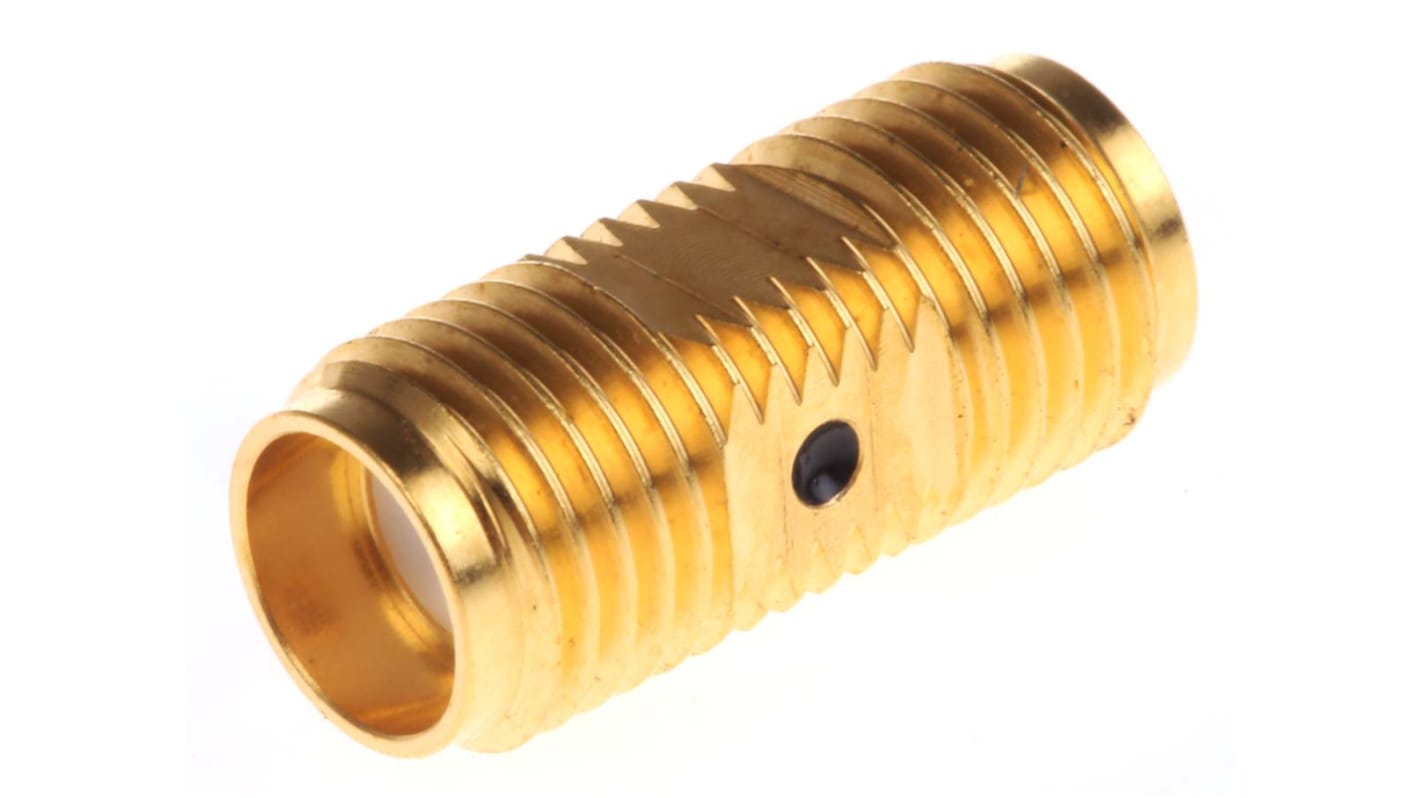 RF adapter Egyenes, 50Ω, Female → Female, 18GHz