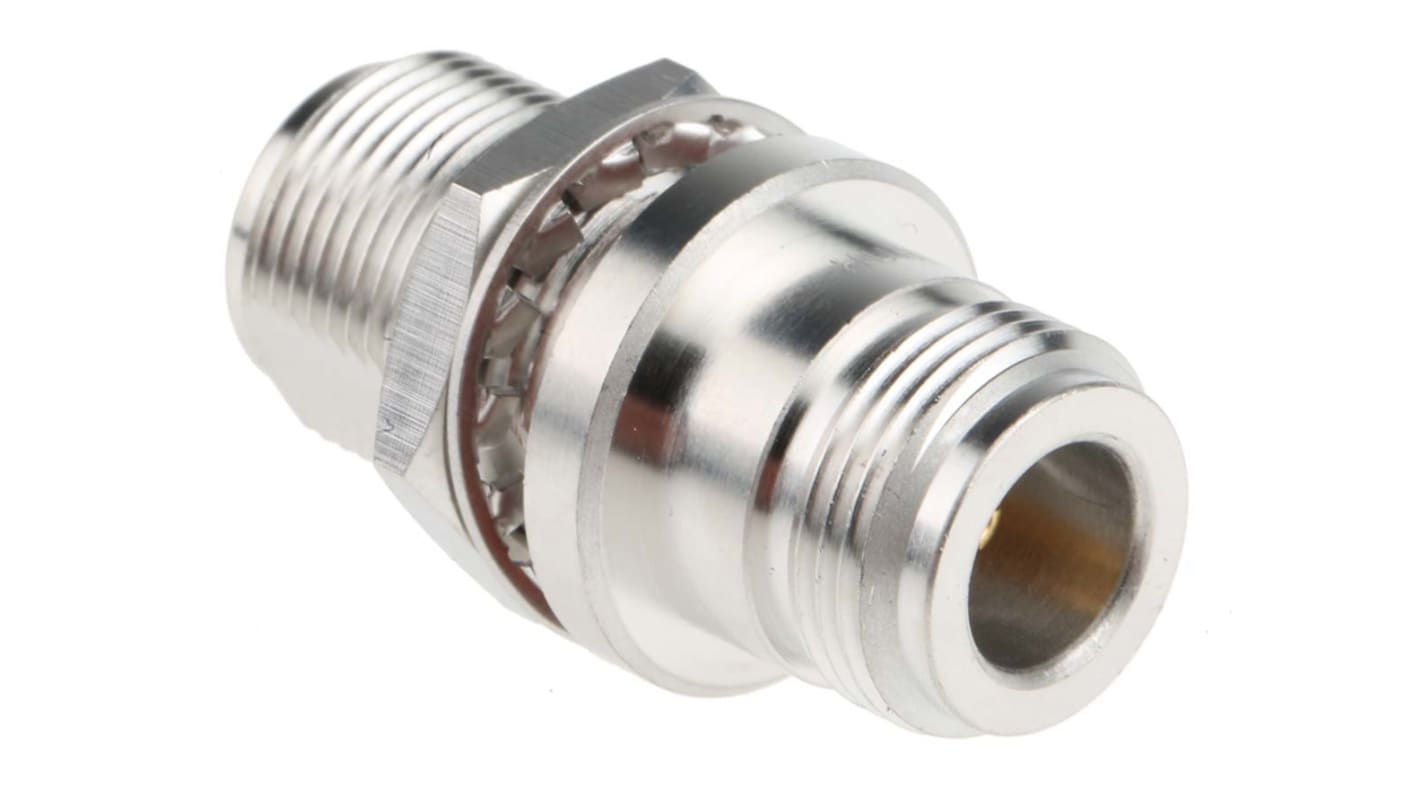 Huber+Suhner Straight 50Ω RF Adapter N Socket to N Socket 12.4GHz