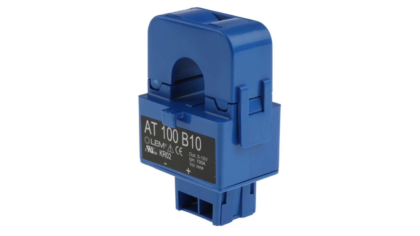 Przekładnik prądowy prąd wej 100A LEM otwór 16mm