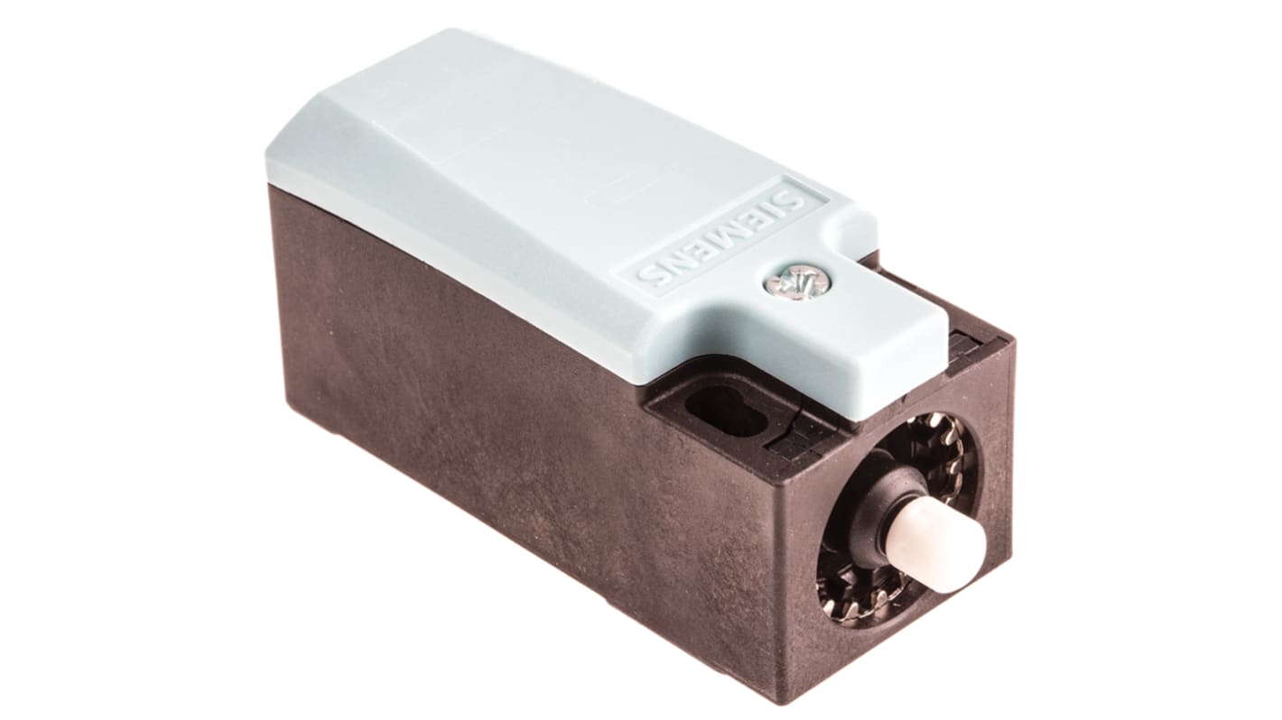 Siemens 柱塞式行程开关, IP65, M20接口, 常开/常闭, 3SE5系列