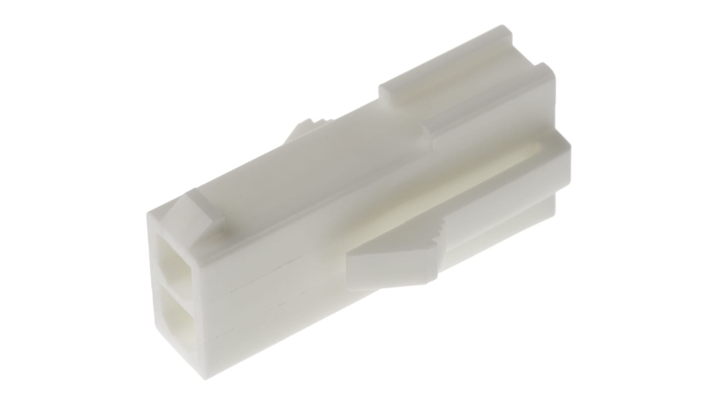 TE Connectivity 线对线连接器插座, 600 V 交流, 9A, 尼龙外壳