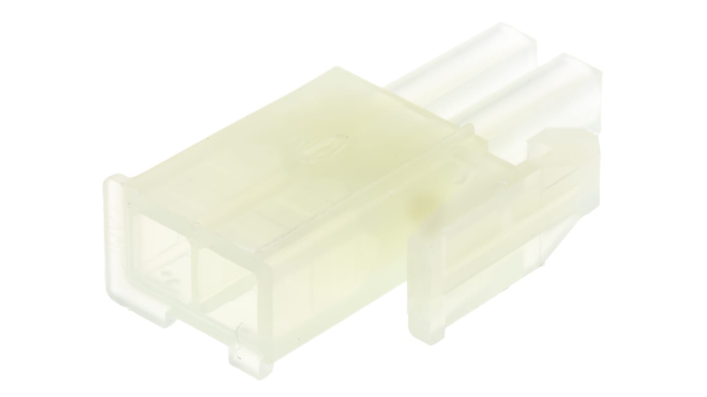 TE Connectivity 线对线连接器插头, 600 V 交流, 9.5A, 尼龙外壳