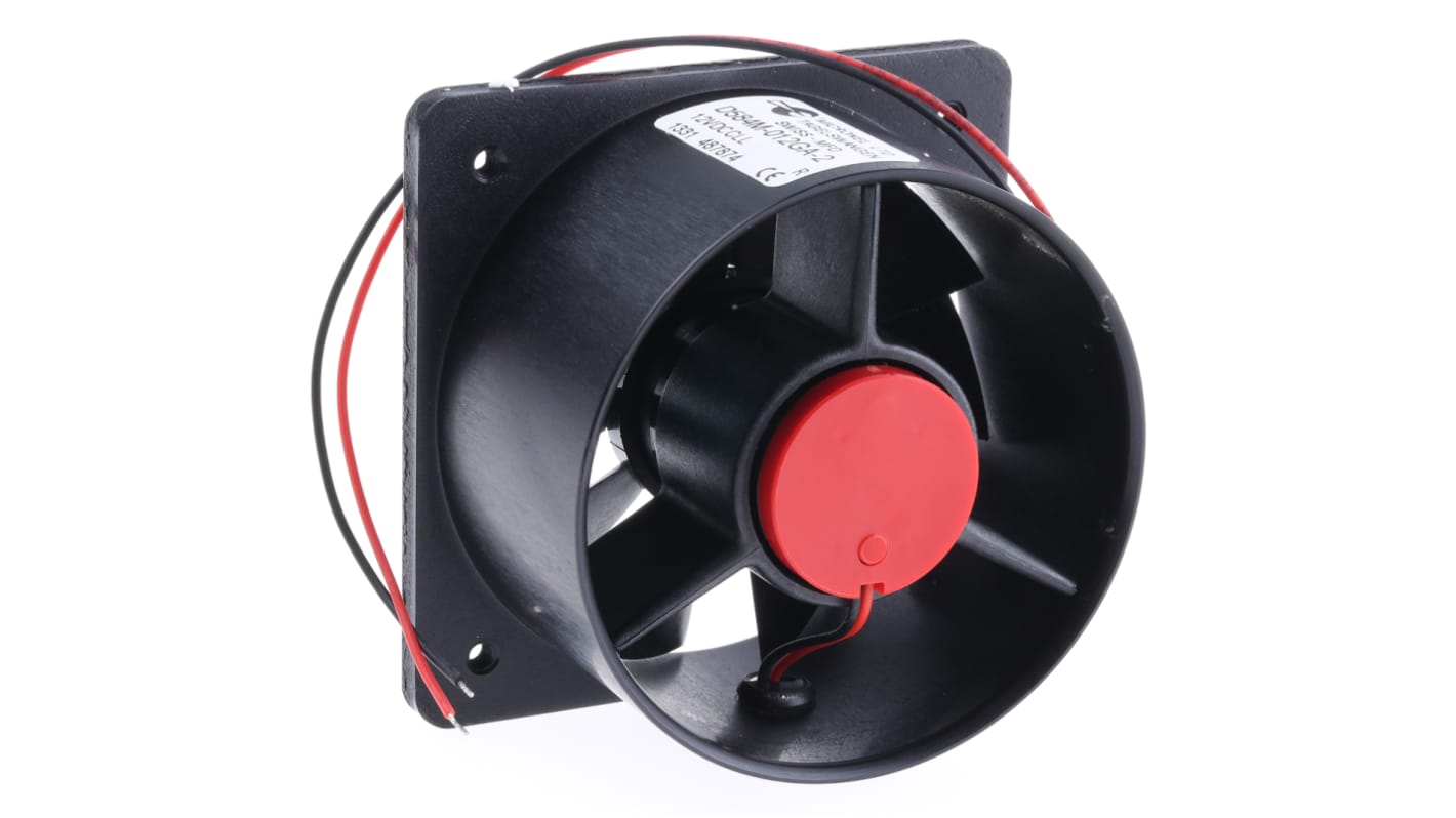 Micronel D580M Series Axial Fan, 12 V dc, DC Operation, 32.3m³/h, 420mW, 35mA Max, 60 x 36mm