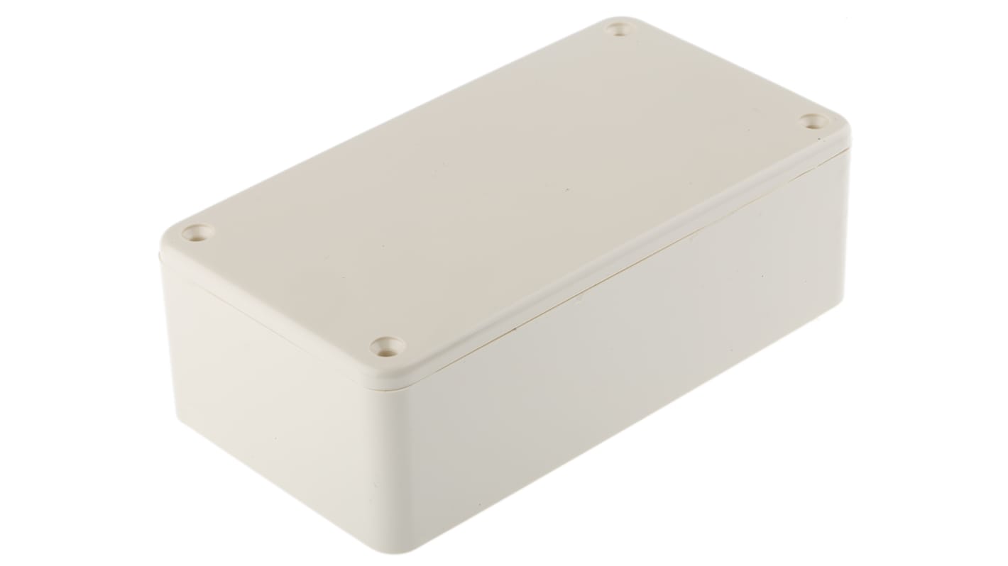 CAMDENBOSS 2000 Series Beige ABS Enclosure, IP54, Beige Lid, 120 x 65 x 40mm