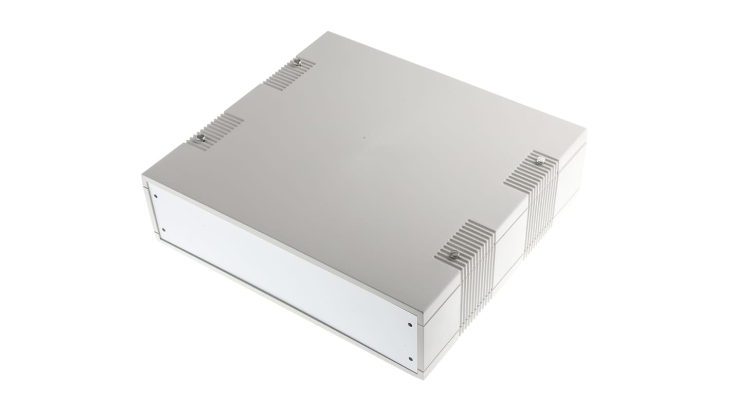 RS PRO Grey ABS Desktop Enclosure, 250 x 275 x 75mm