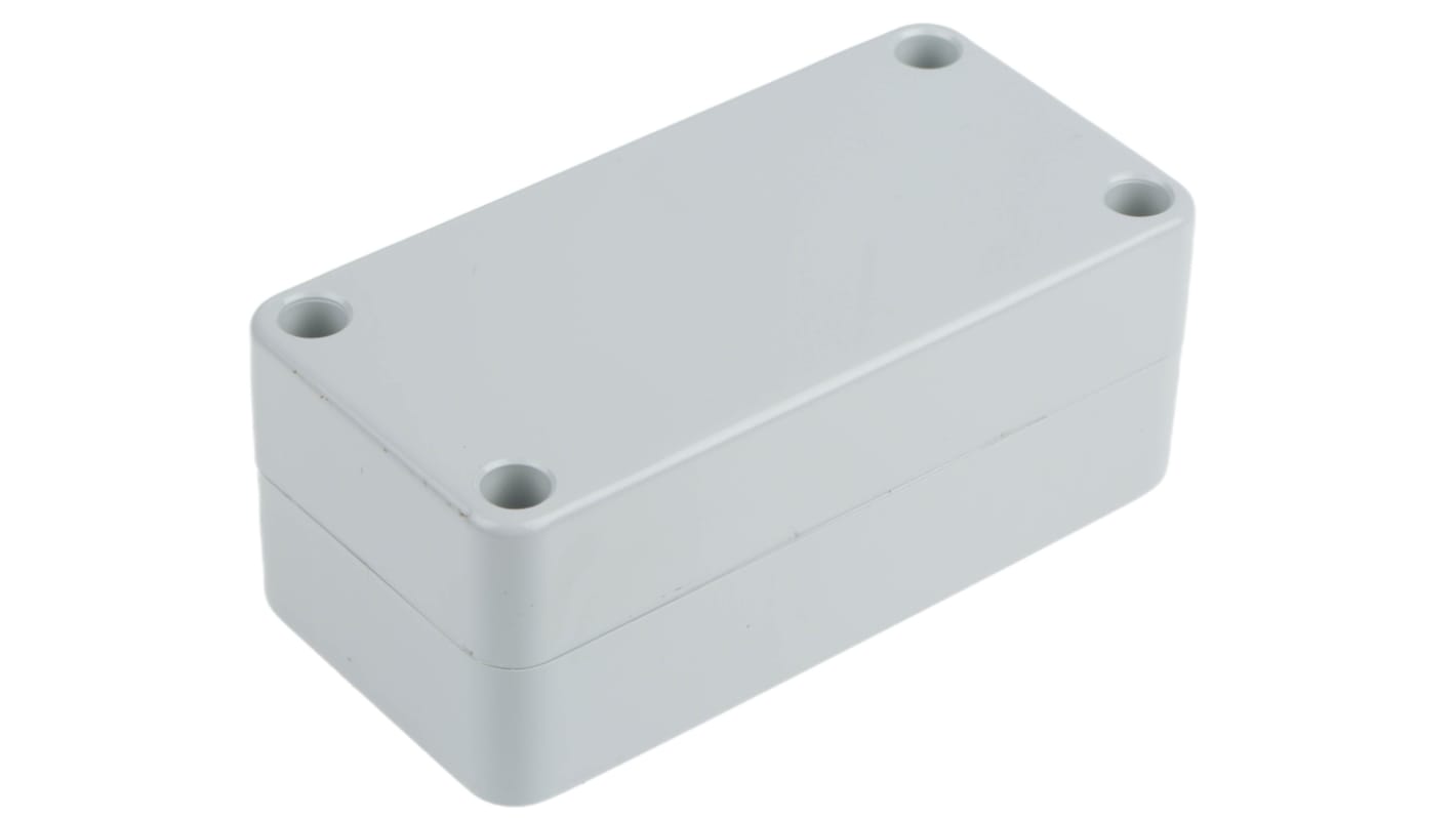 CAMDENBOSS 2000 Series Grey ABS Enclosure, IP54, Grey Lid, 100 x 50 x 40mm