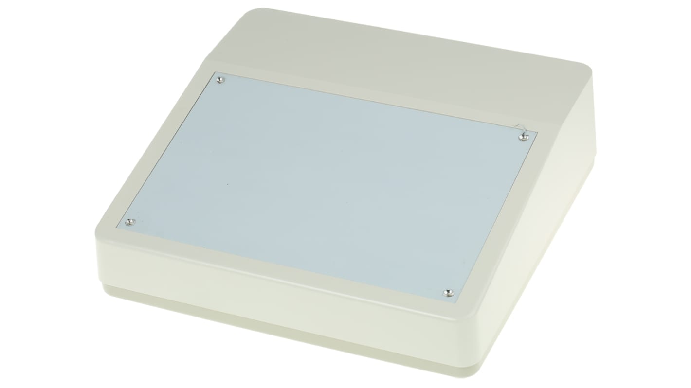Pouzdro počítače, řada: DeskCase 190 Šedá, bílá ABS 228 x 216 x 76mm