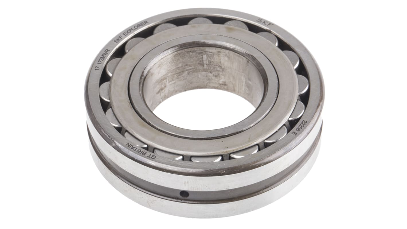 Cuscinetto a rullo SKF, 2 file , Ø int. 40mm, Ø est. 80mm, guida larga 23mm