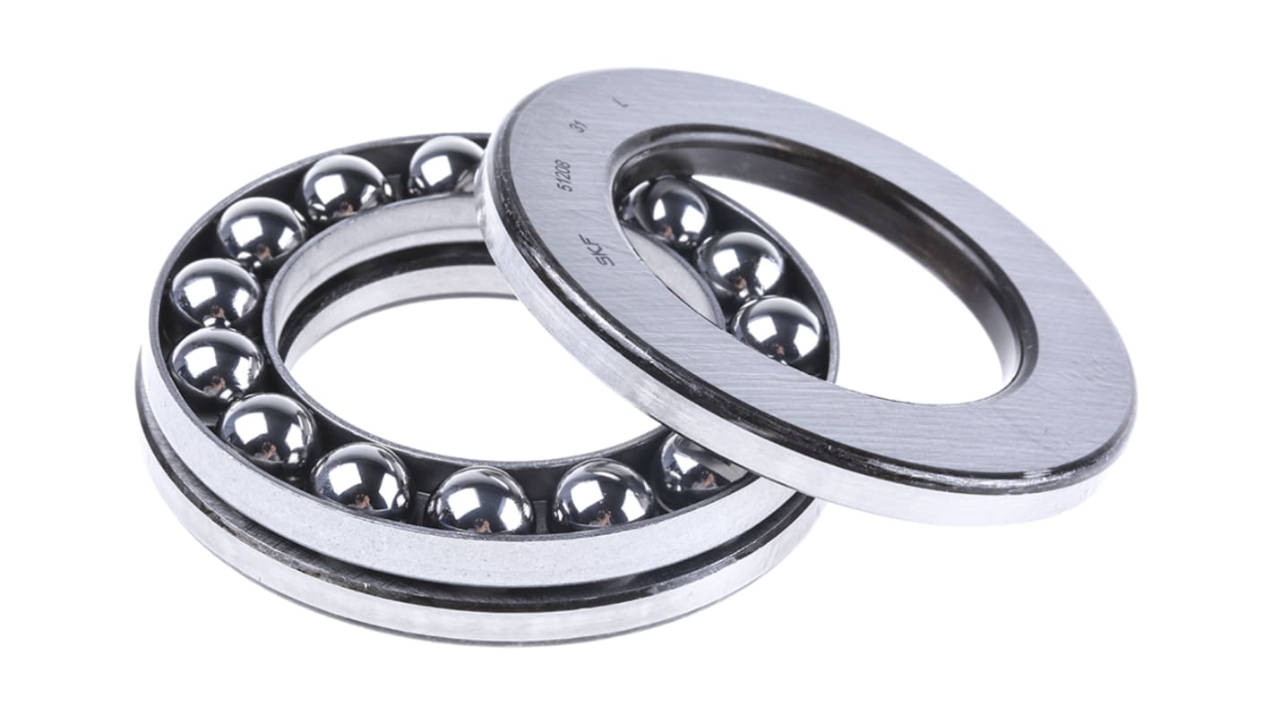 SKF 51208 Thrust Ball Bearing- Open Type 40mm I.D, 68mm O.D