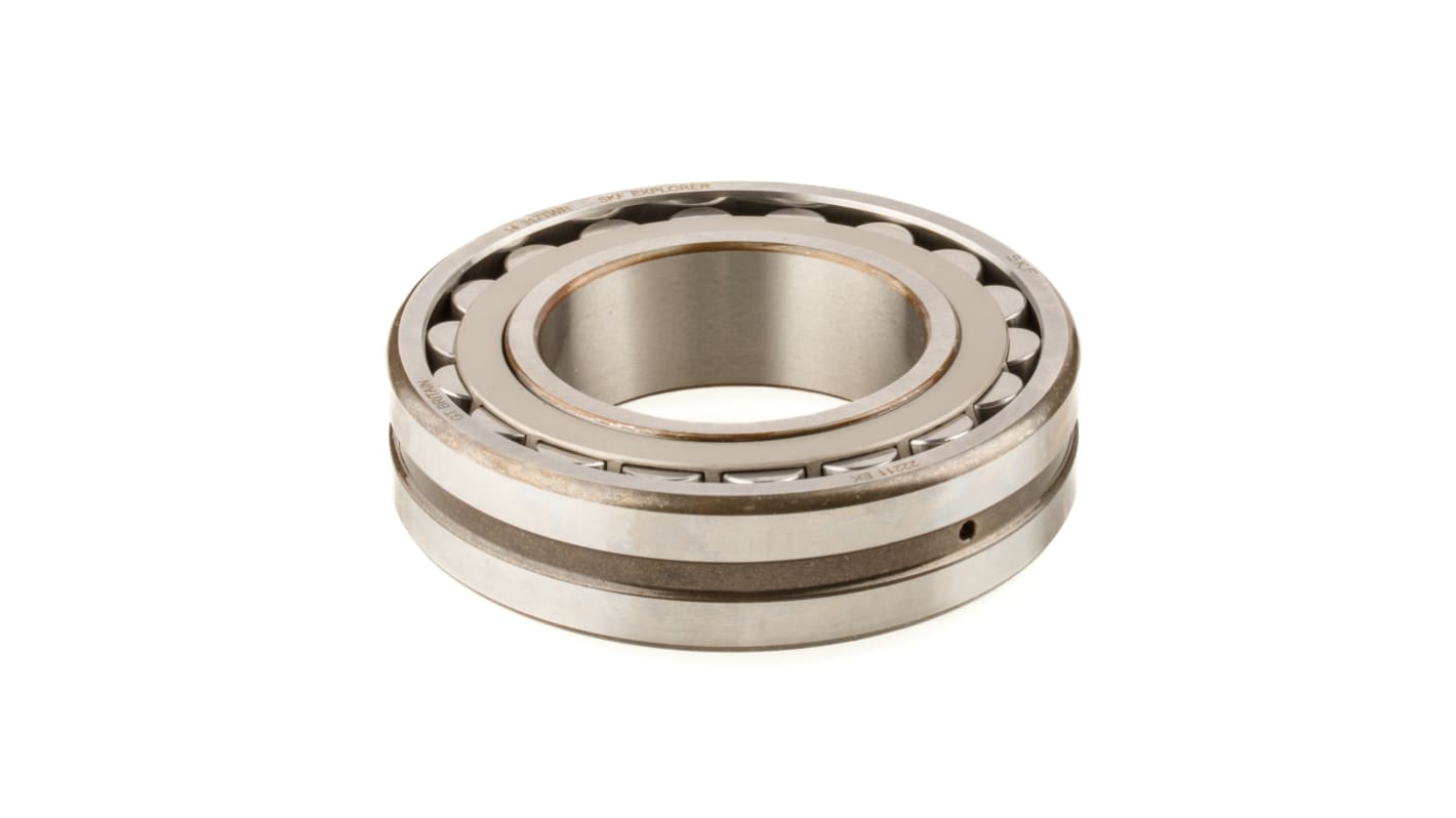 SKF 22211 EK 55mm I.D Spherical Roller Bearing, 100mm O.D