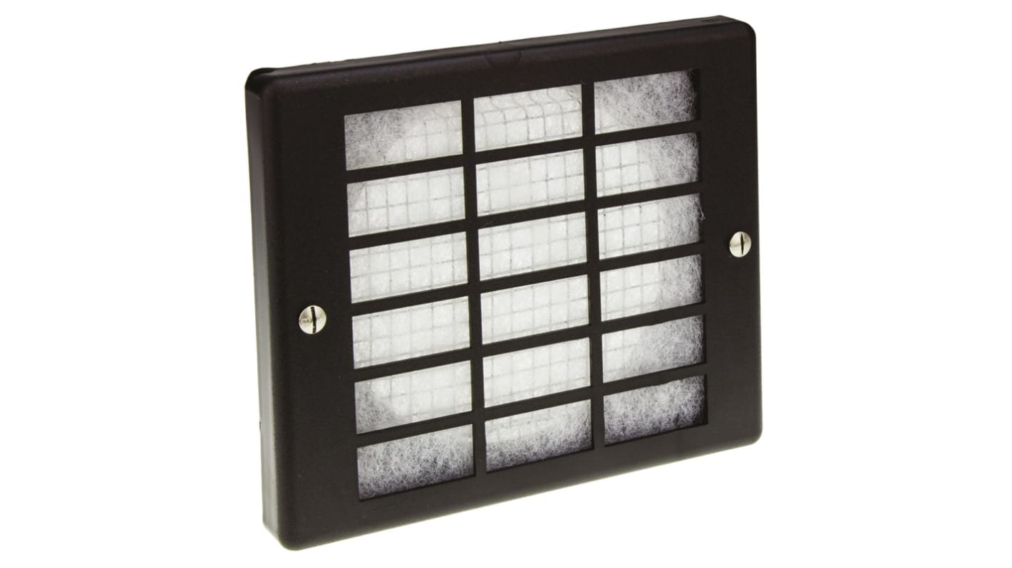 ebm-papst Fan Filter for 120mm Fans, PC, Synthetic Fibre Filter, Steel Frame, 162 x 136mm