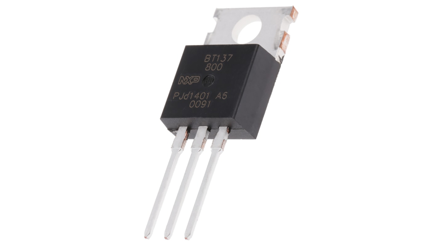 TRIAC, BT137-800,127, TO-220AB, 3-Pines