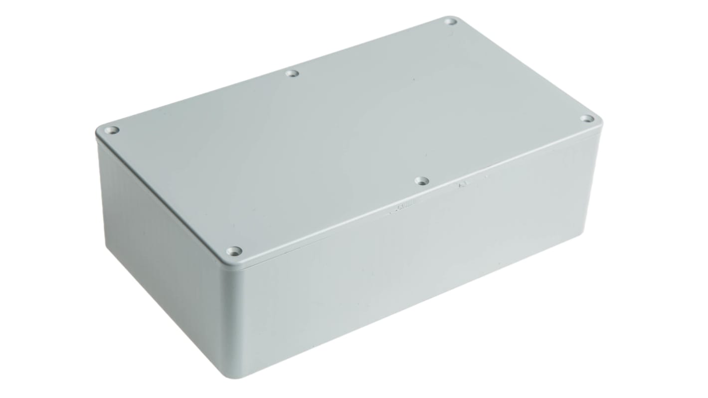 CAMDENBOSS 2000 Series Grey ABS Enclosure, IP54, Grey Lid, 190 x 110 x 60mm