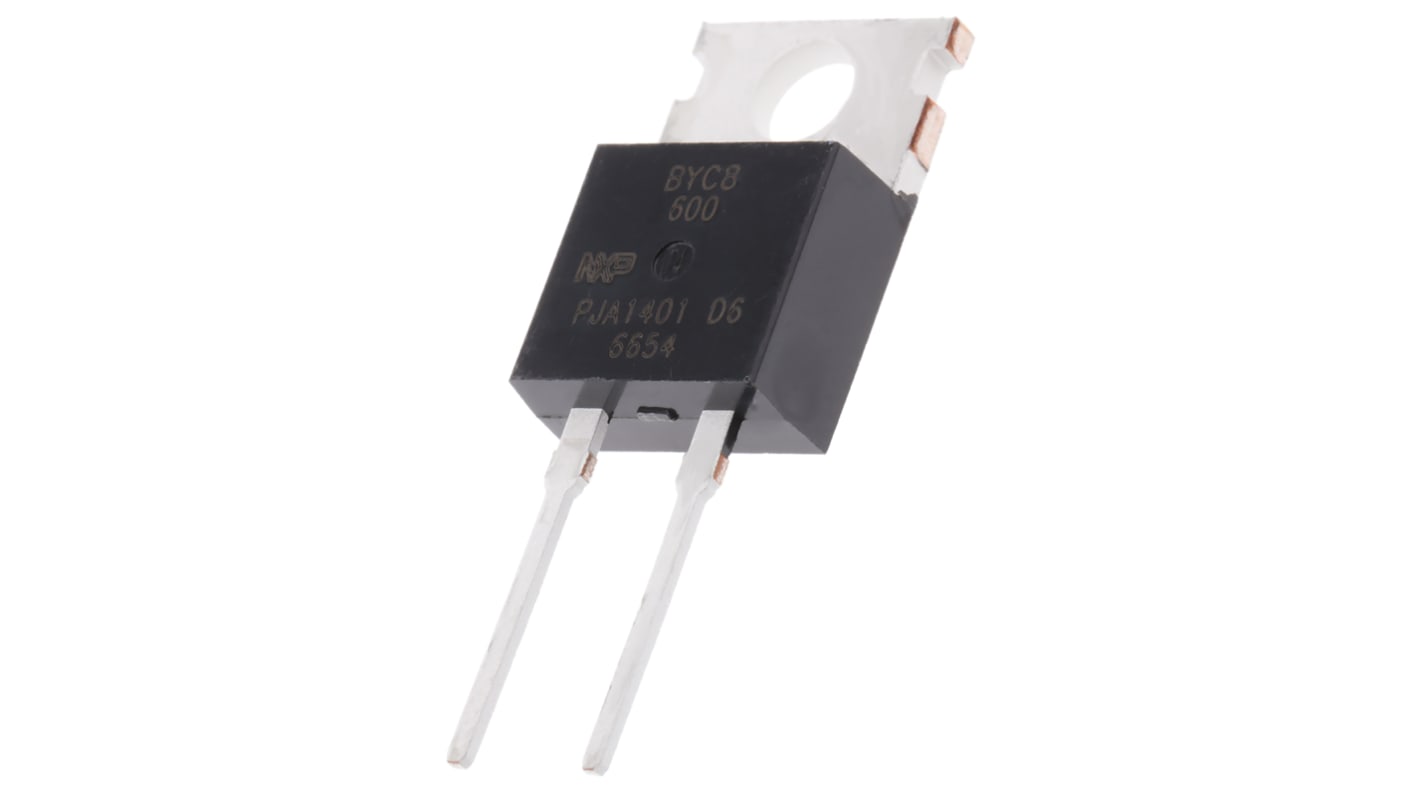 WeEn Semiconductors THT Hyperschnell Diode, 600V / 8A, 2-Pin TO-220AC