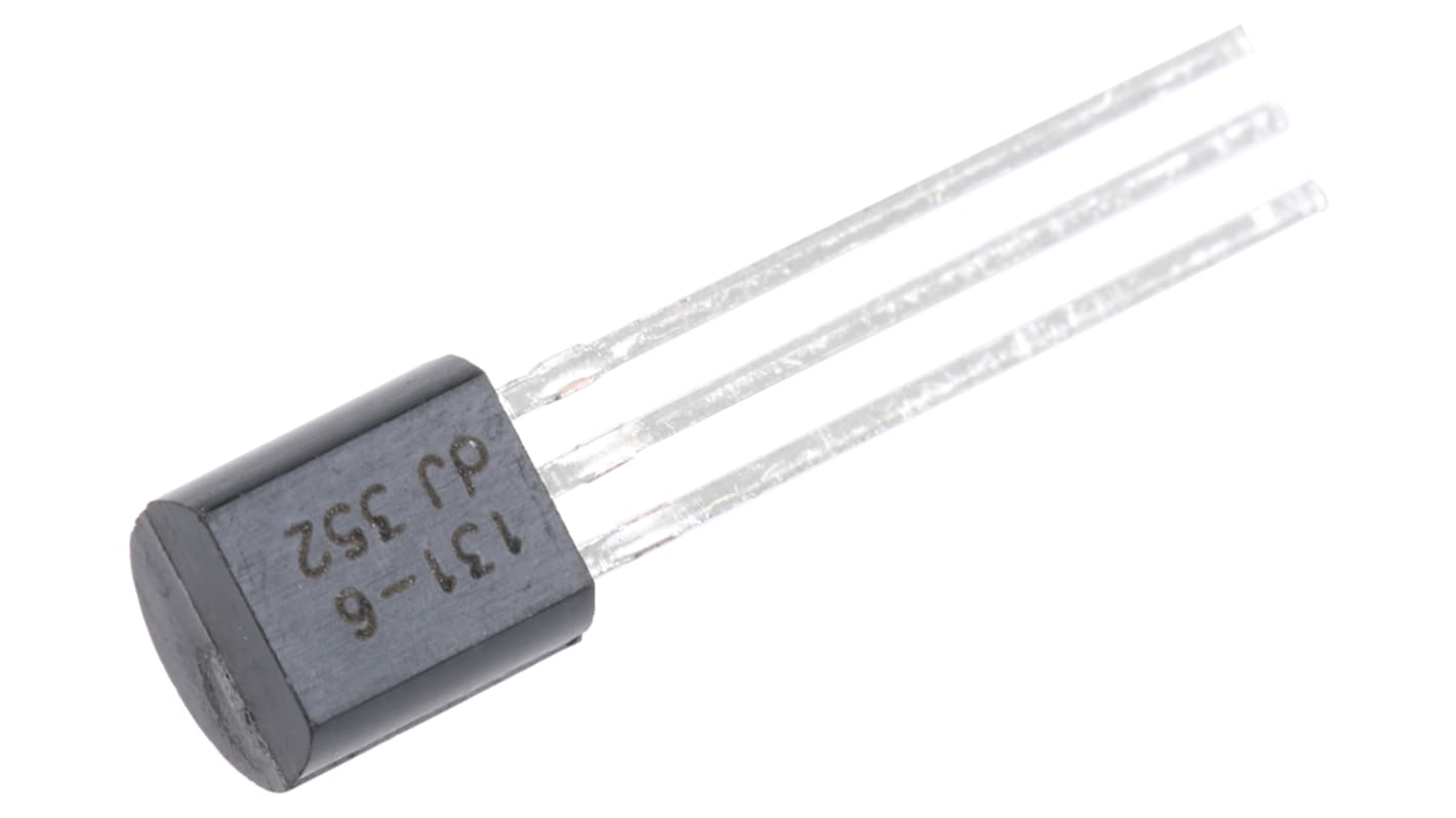 WeEn Semiconductors 双向可控硅, SPT, IT(AV) 1A, Ihold 5mA, Udrm 600V, 通孔安装, 3针