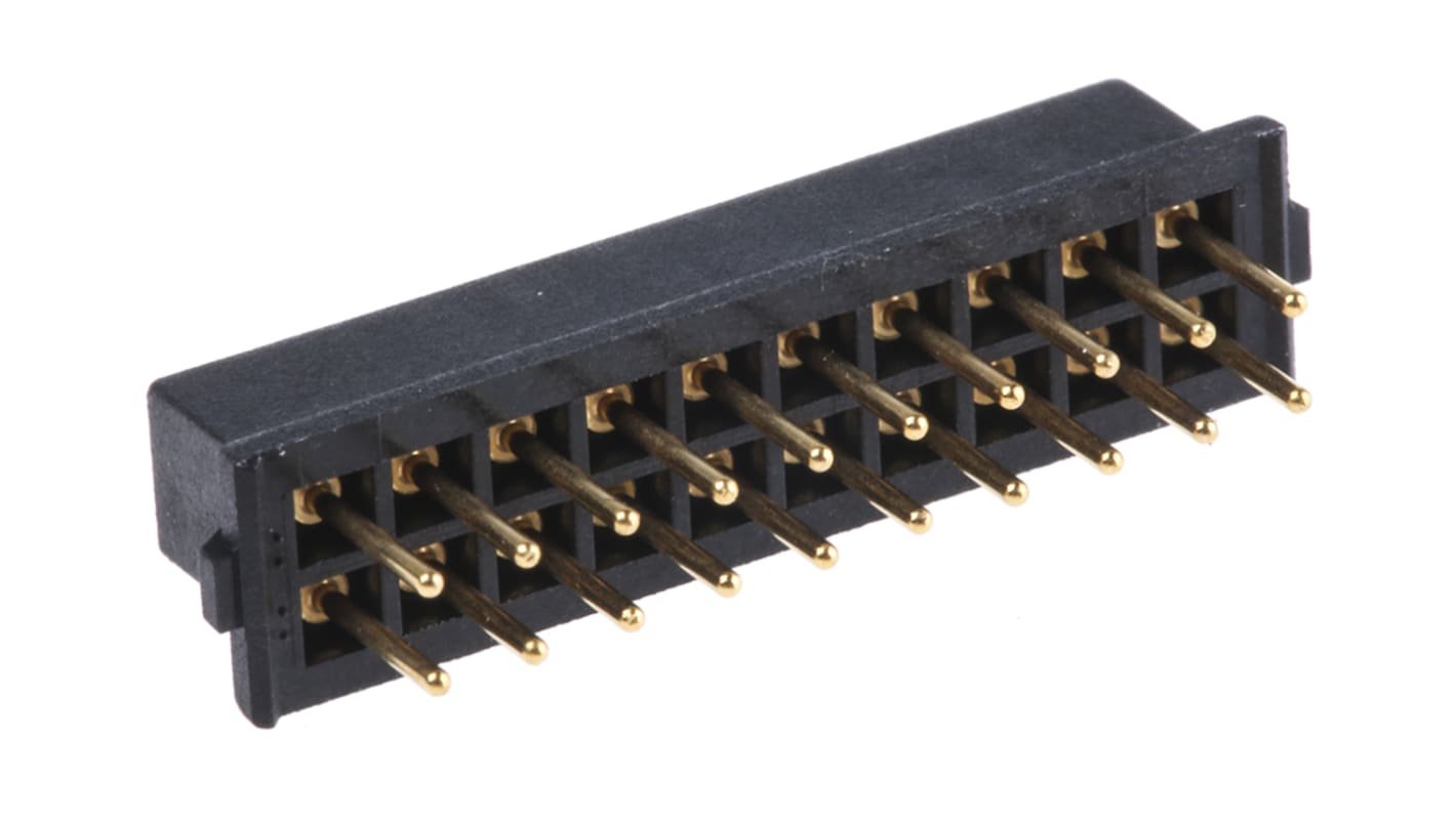Gniazdo PCB 20 -pinowe 2 -rzędowe raster: 2mm Płyta-płyta Proste Przewlekany
