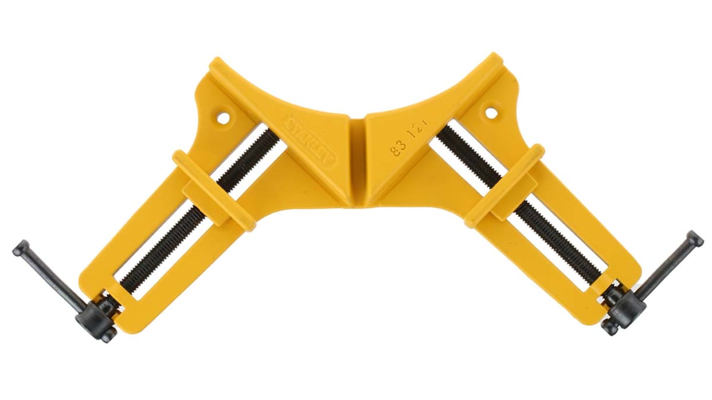 Stanley 直角夹, 75mm开口, 15mm钳口深