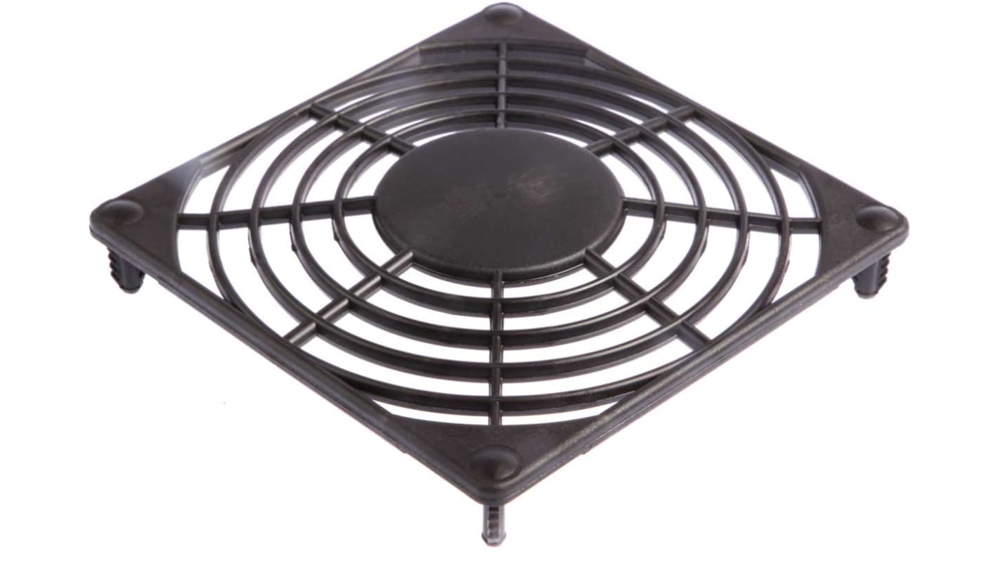 ebm-papst Plastic Finger Guard for 80mm Fans, 71.5mm Hole Spacing, 80 x 80mm