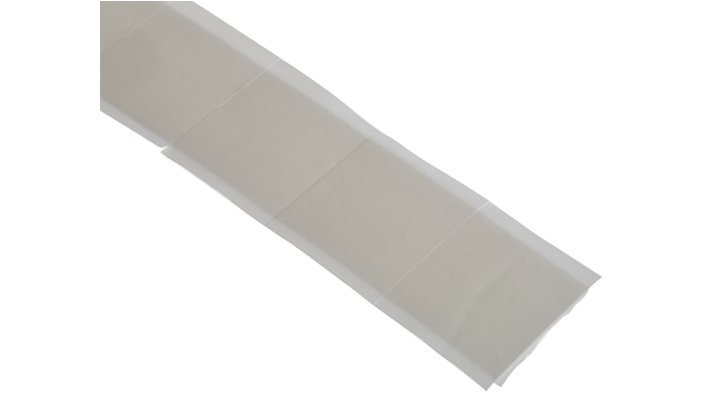 RS PRO Schaumstoff Klebeband doppelseitig, Grau, Stärke 0.8mm, 25mm x 25mm