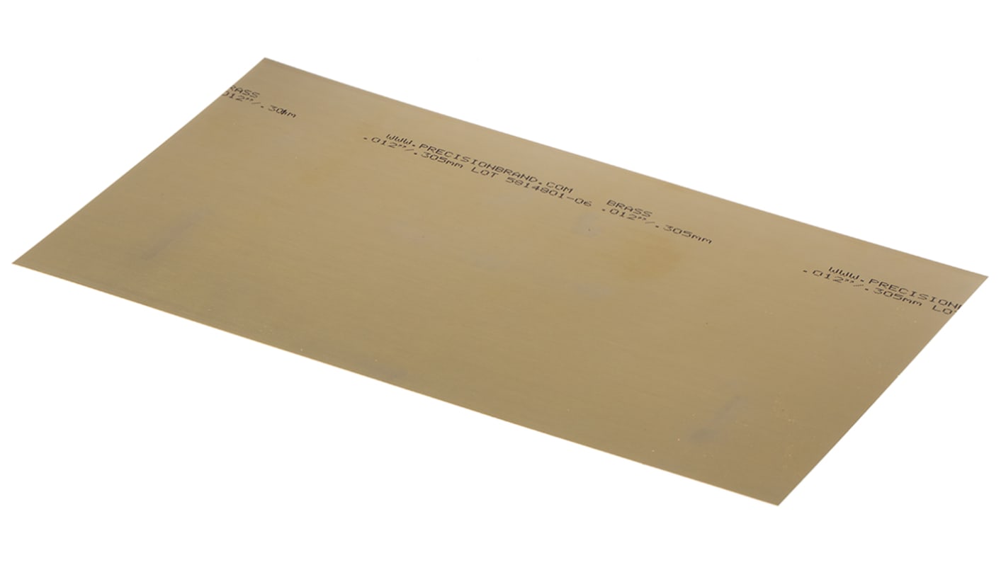 Jeu de cales, RS PRO, Laiton, 12 Feuilles