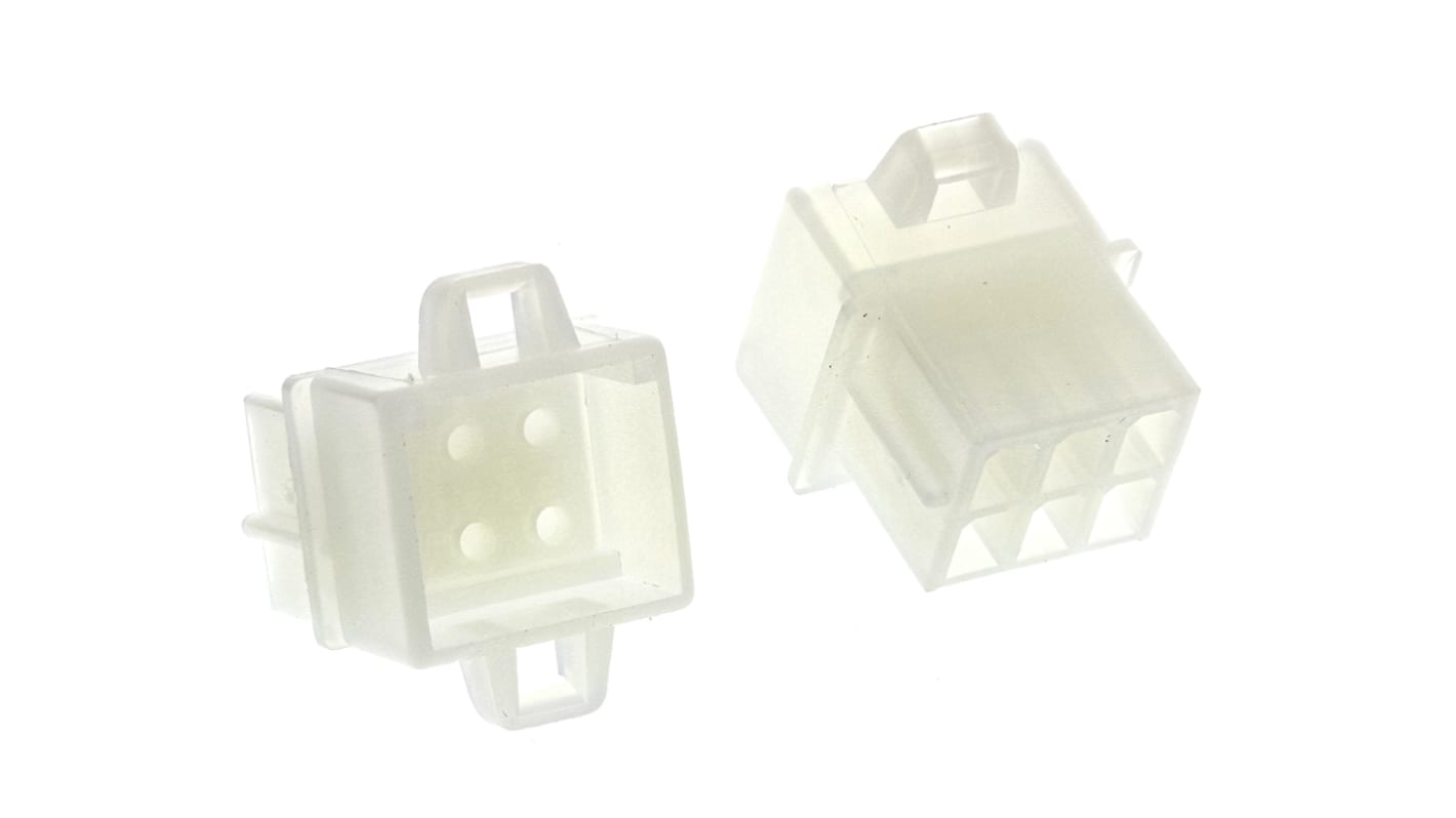 TE Connectivity 引脚外壳插座, 250 V 交流, 13A, 尼龙外壳