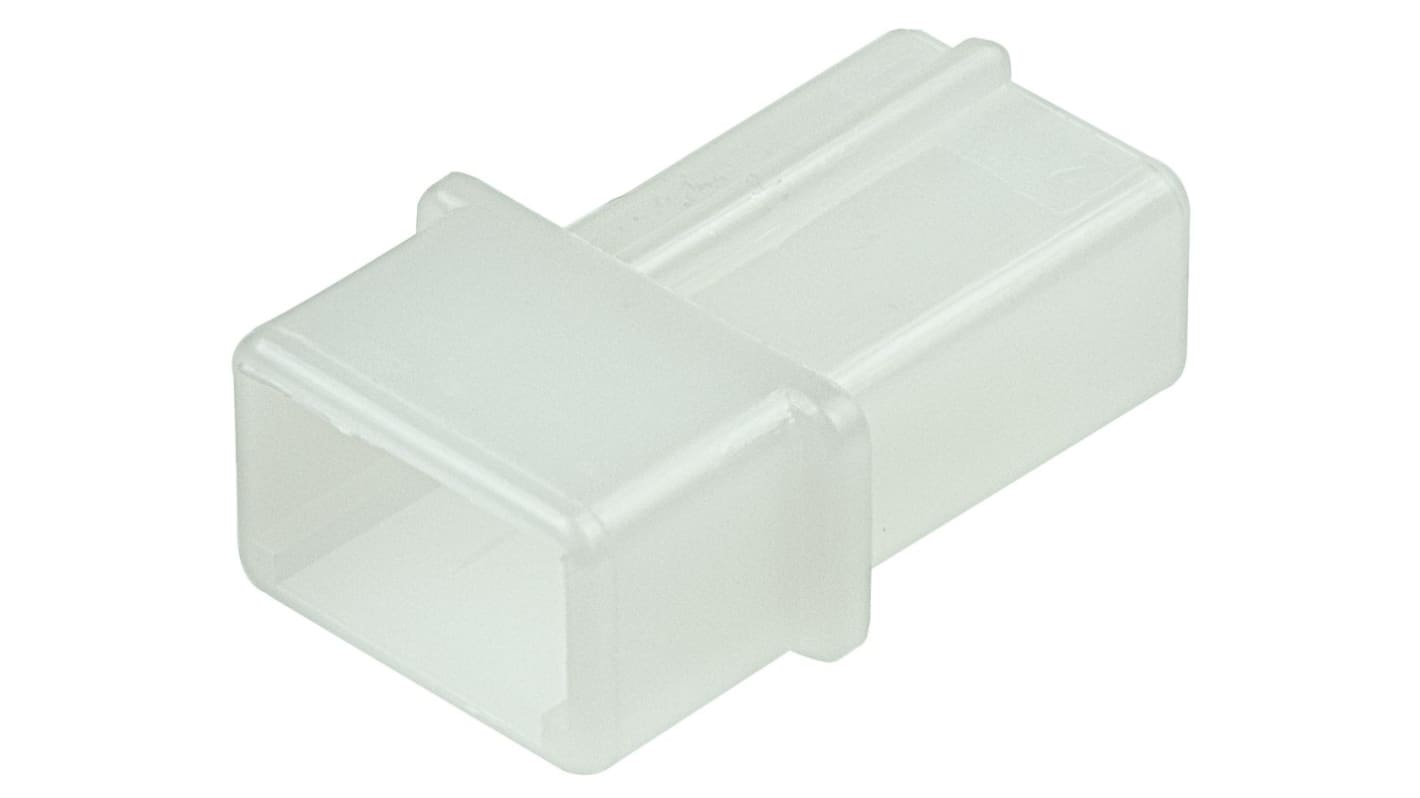 TE Connectivity, Commercial MATE-N-LOK Female Connector Housing, 5.08mm Pitch, 2 Way, 1 Row