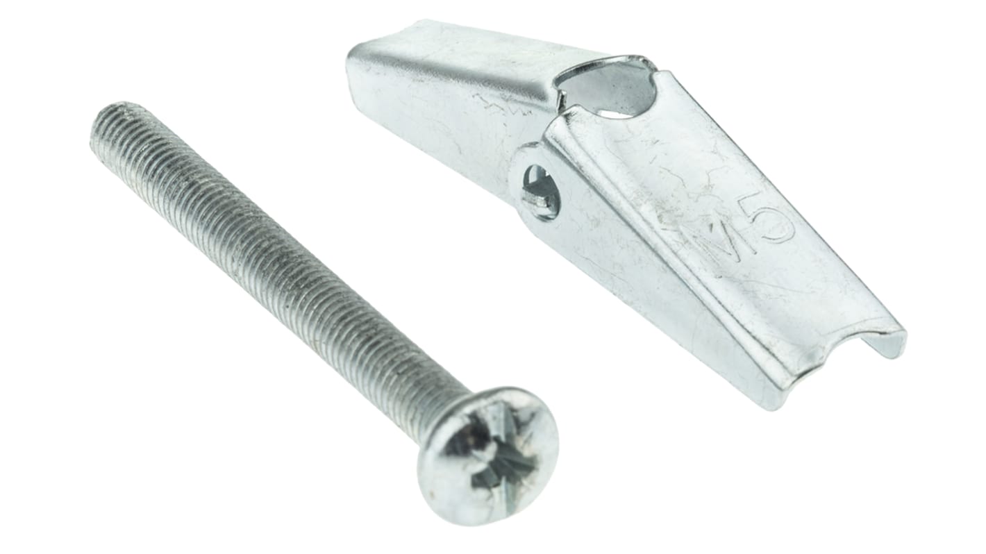 RawlPlug Steel Spring Toggle Cavity Fixing, 14mm fixing hole diameter