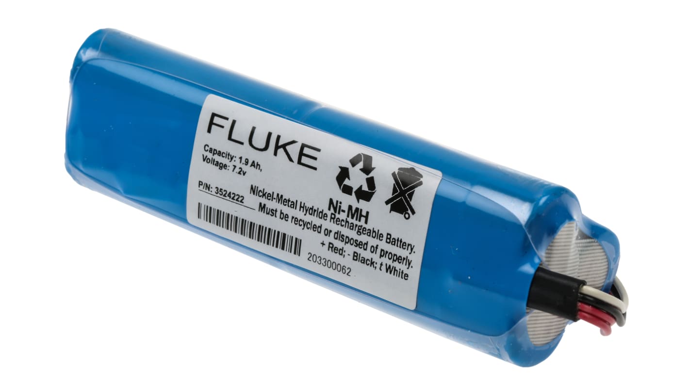 Pacco batteria ricaricabile per termocamera Fluke, per Fluke TI10, Fluke TI20, Fluke TI25, Fluke TIR, Fluke TIR1