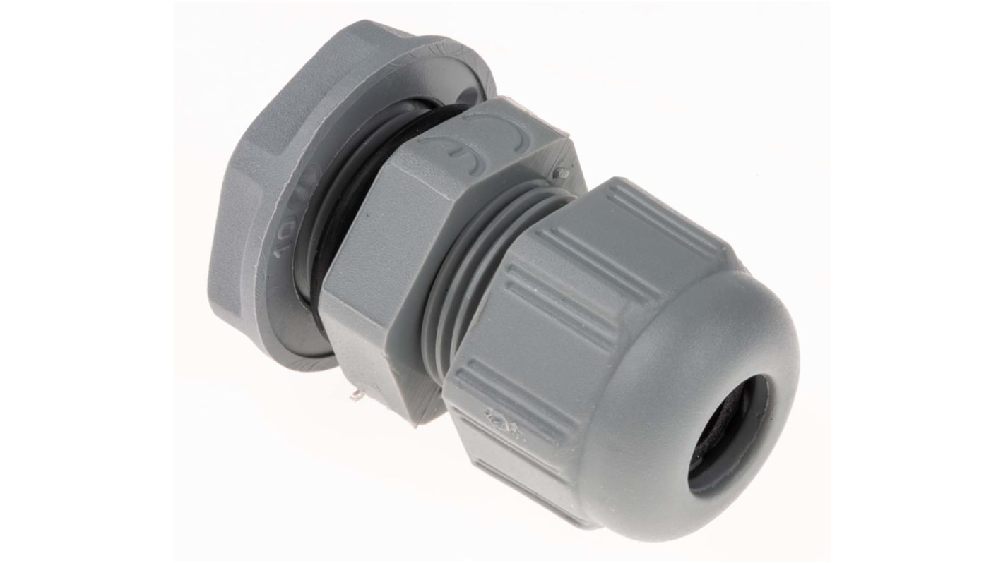 Legrand Grey Polyamide Cable Gland, PG9 Thread, 4mm min., 8mm max., IP68