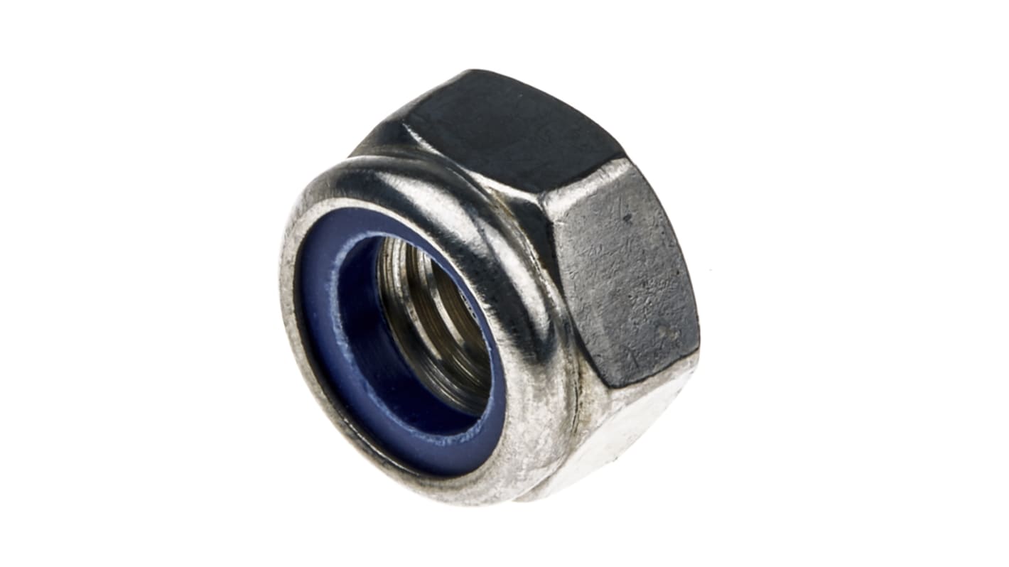 RS PRO Stainless Steel Lock Nut, DIN 985, M12