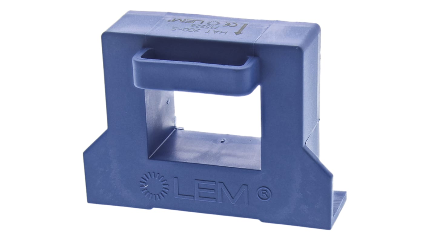 LEM HAT 変流器, 200A, 600:1, 40.5 x 30.5mm, バスバー, プラグイン