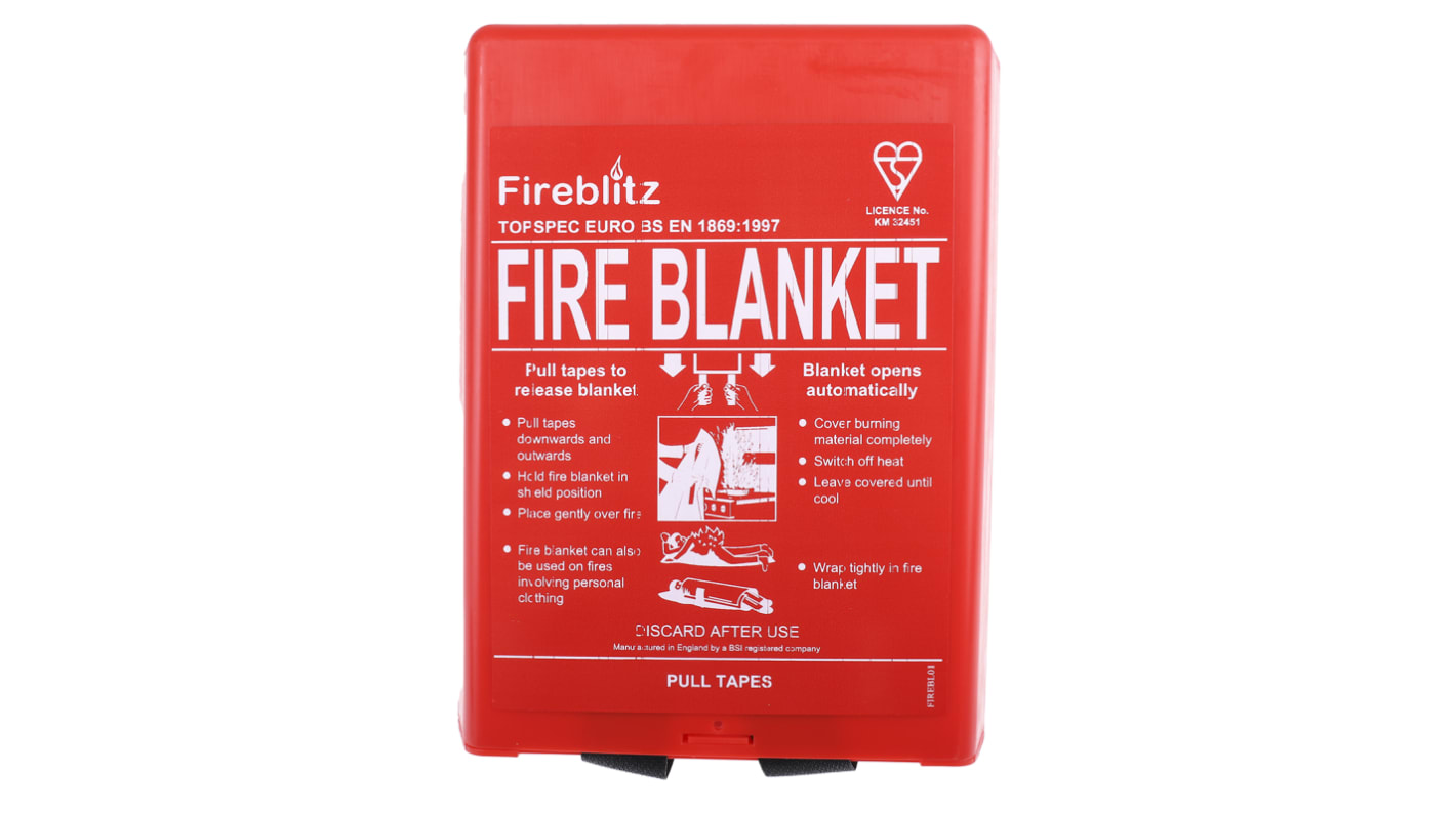 Glass Fibre Fire Blanket